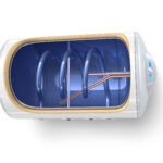 TESY BiLight  GCHS 80 44 20 B12 TSRC за хоризонтален монтаж, със серпентина, 80л.