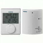СТАЕН ТЕРМОСТАТ SIEMENS МОДЕЛ RDH100RF/SET НЕПРОГРАМИРУЕМ,БЕЗЖИЧЕН, ЗА ОТОПЛЕНИЕ