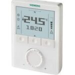 СЕДМИЧЕН СТАЕН ТЕРМОСТАТ SIEMENS RDG100T С LCD ДИСПЛЕЙ ЗА ВЕНТИЛКОНВЕКТОРИ 2 И 4 ТР. СИСТЕМА