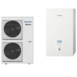 Термопомпа Panasonic Aquarea WH-SXC09H3E5/WH-UX09HE5 T-CAP, 9 kW, отопление, охлаждане и БГВ